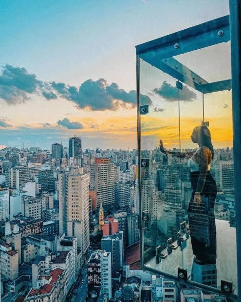 Sampa Sky Lounge Aps Modernos E Completos Com Vista Privilegiada No Predio Alto De Sp Apartamento São Paulo