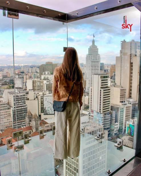 Sampa Sky Lounge Aps Modernos E Completos Com Vista Privilegiada No Predio Alto De Sp Apartamento São Paulo