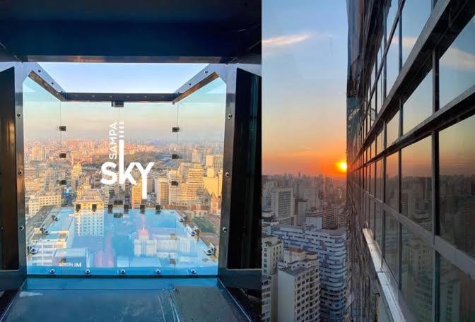 Sampa Sky Lounge Aps Modernos E Completos Com Vista Privilegiada No Predio Alto De Sp Apartamento São Paulo