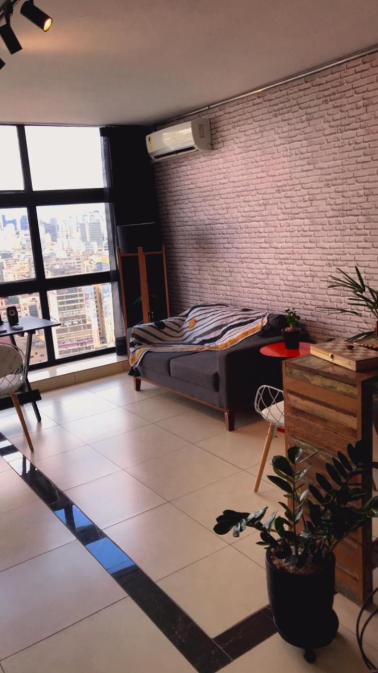 Apartamento Sampa Sky Lounge Aps Modernos E Completos Com Vista Privilegiada No Predio Alto De Sp *