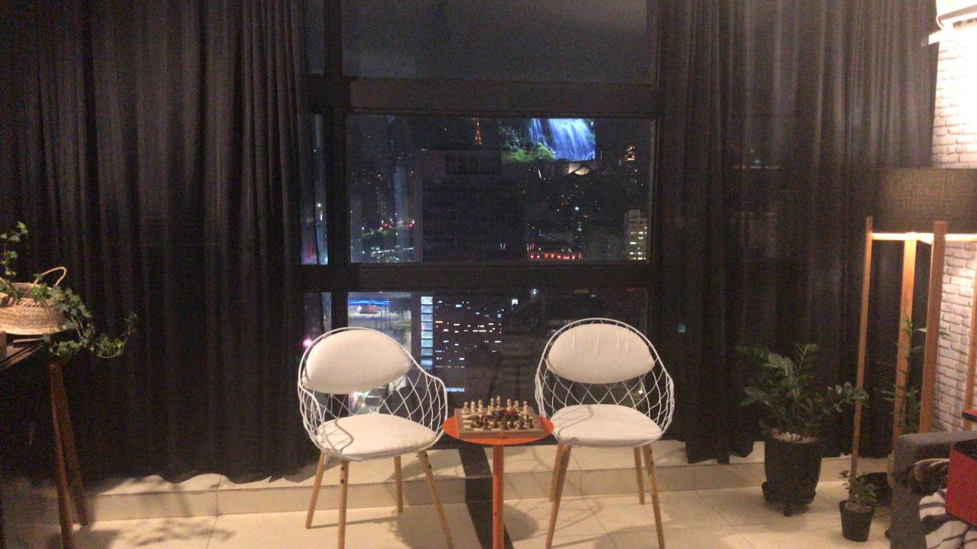 Sampa Sky Lounge Aps Modernos E Completos Com Vista Privilegiada No Predio Alto De Sp
